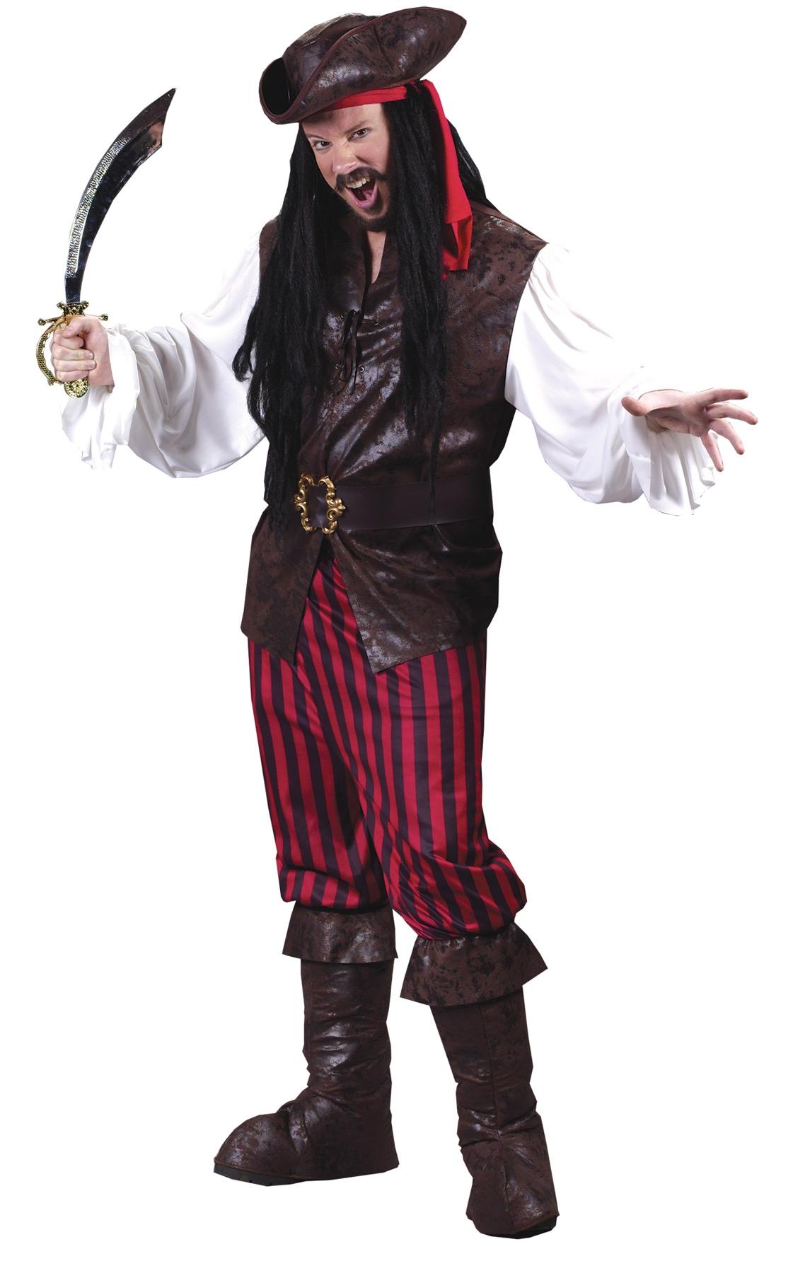 High Seas Male Buccaneer Adult Costume