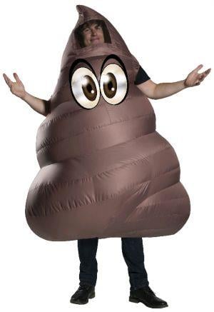 Poop Emoji Inflatable Adult Costume