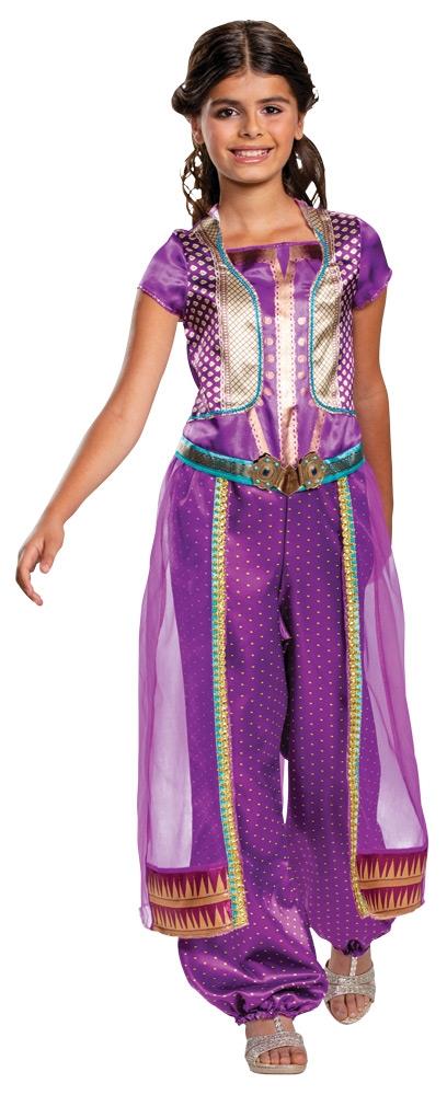 Aladdin Movie Jasmine Purple Classic Child Costume