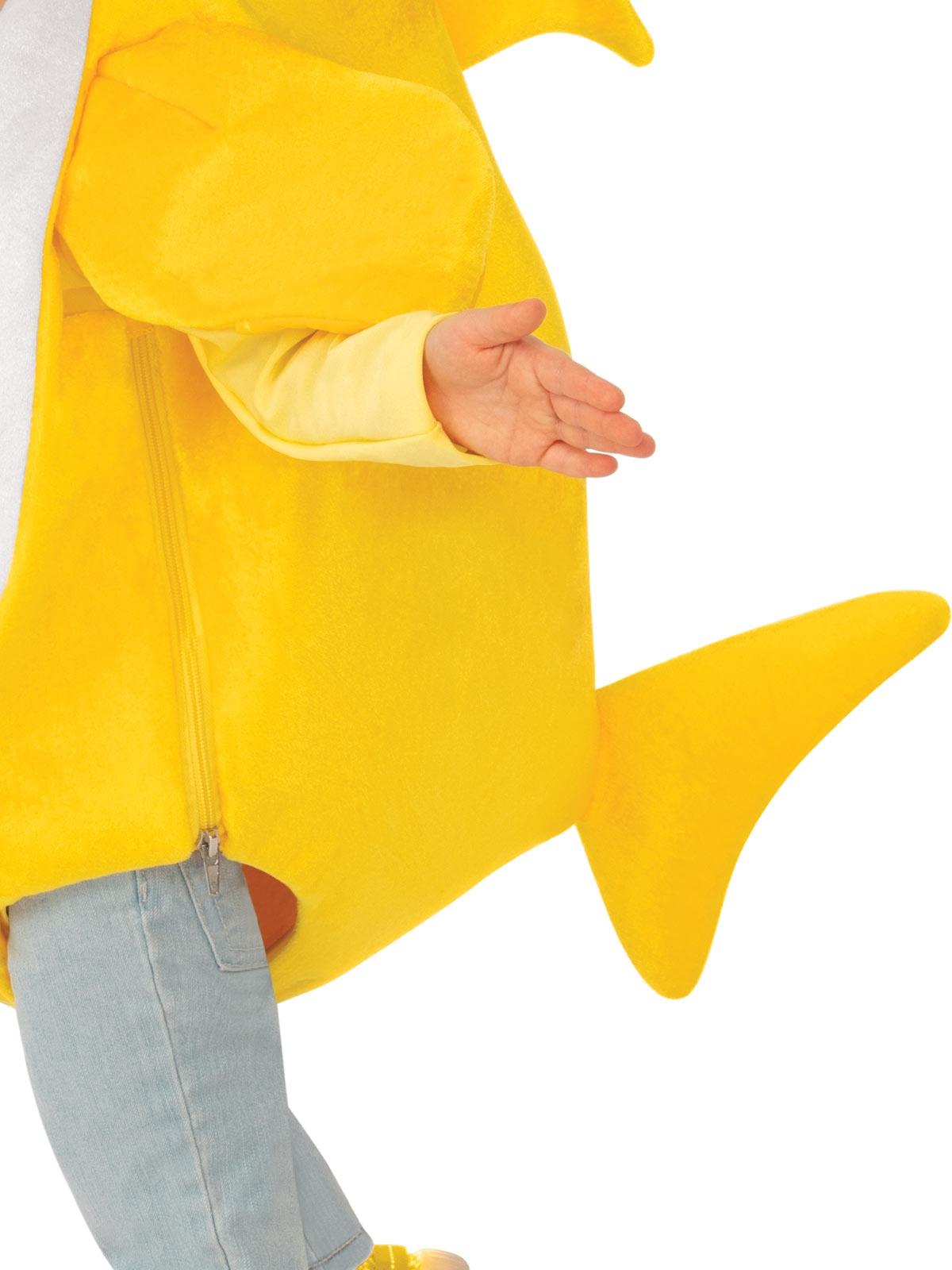 Baby Shark Deluxe Yellow Child Costume