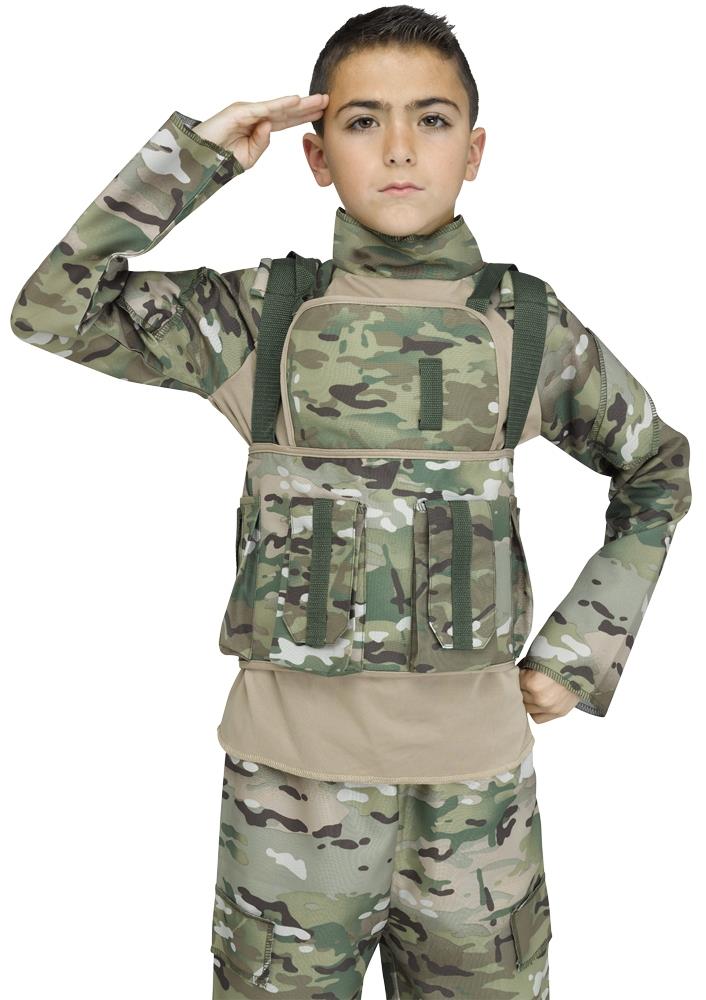 Tactical Gear Vest Child Costume Accessory