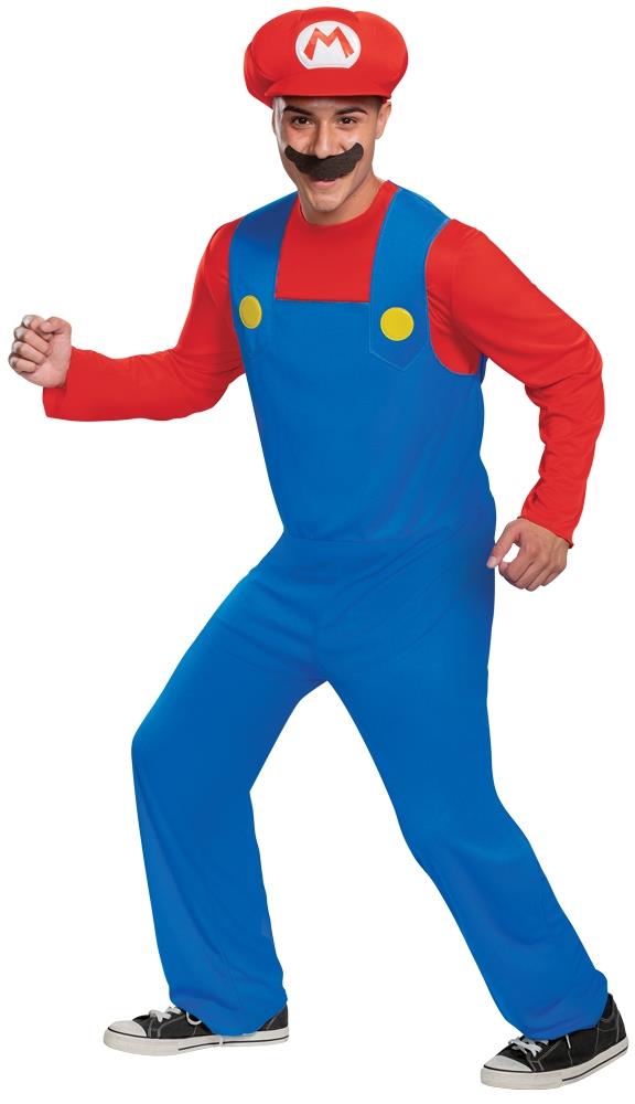 Super Mario Bros. Mario Classic Adult Costume