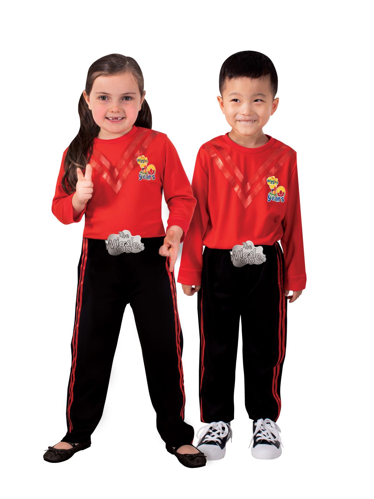 The Wiggles 30th Anniversary Simon Red Wiggle Child Costume
