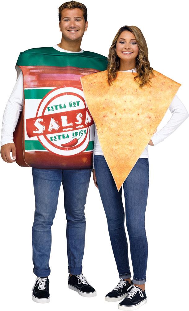 Chip and Salsa Adult Couples Costume