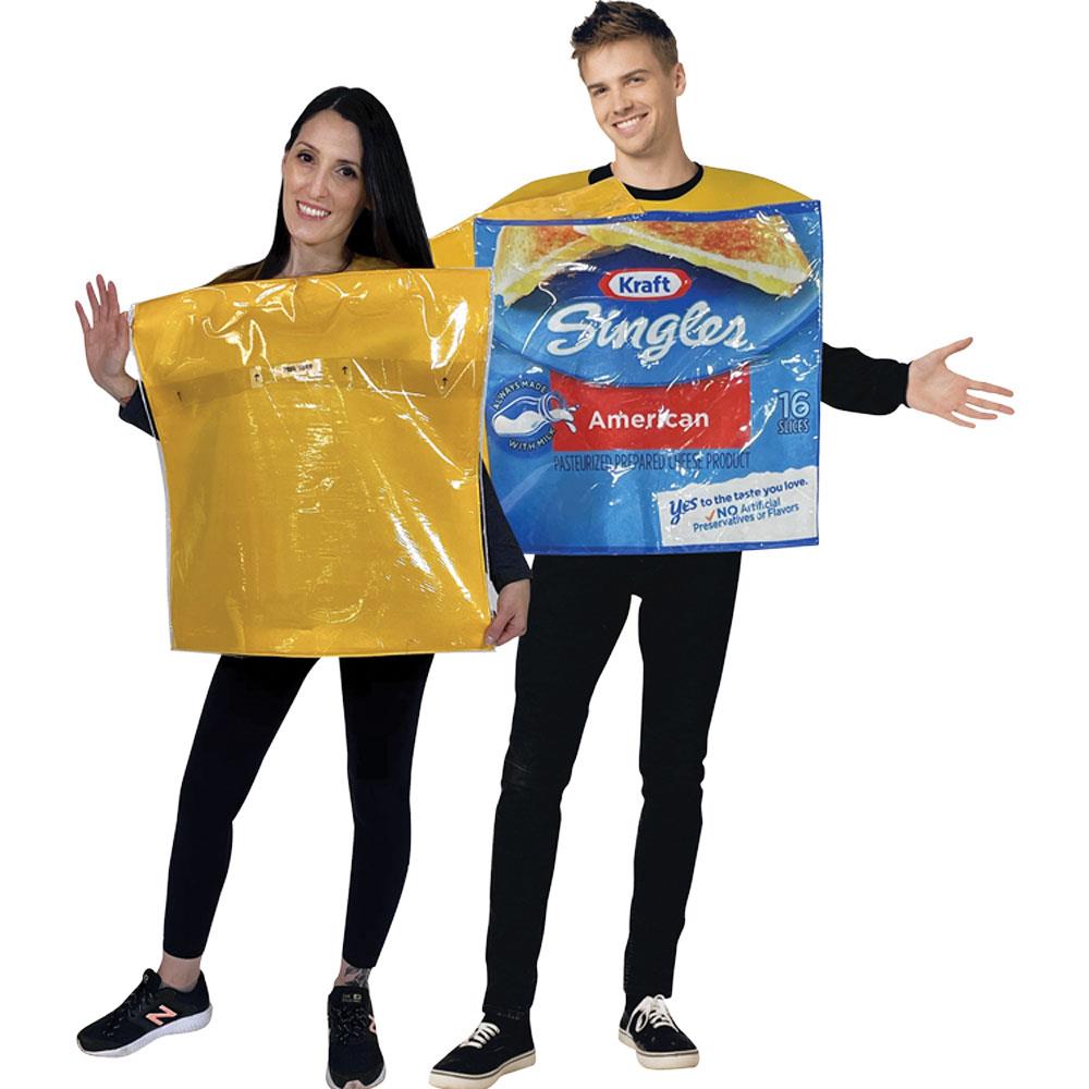 Kraft Cheese Singles Adult Couples Costume