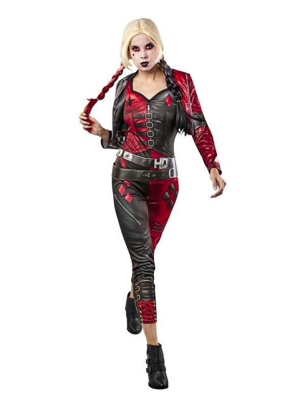 The Suicide Squad Harley Quinn Jumpsuit Adult Costume