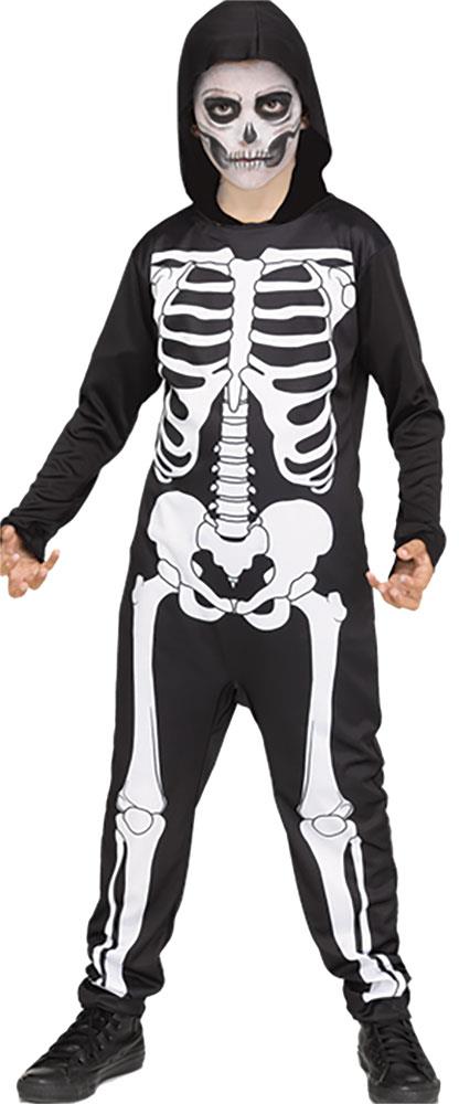Skeleton Jumpsuit Child Costume