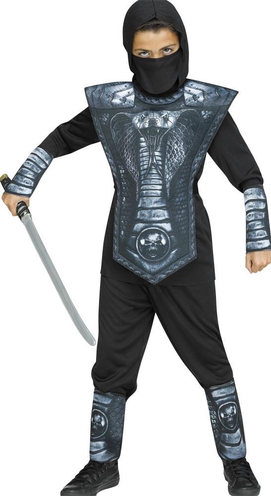 Cobra Ninja Silver Child Costume