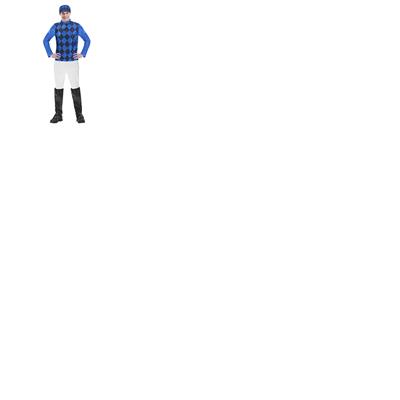 Melbourne Cup Jockey Male Blue Adult Costume