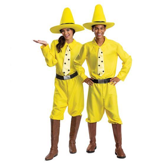 Curious George Man With the Yellow Hat Adult Costume
