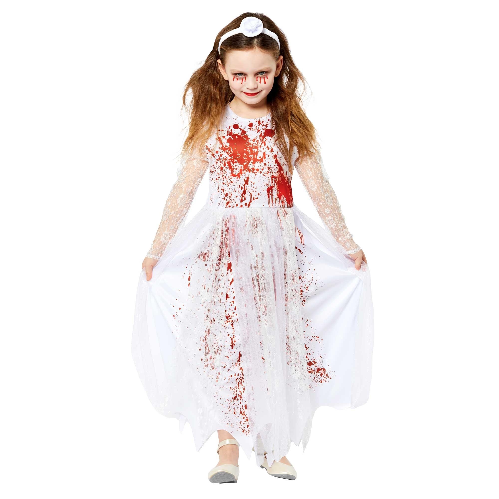 Bloody Bride Child Costume