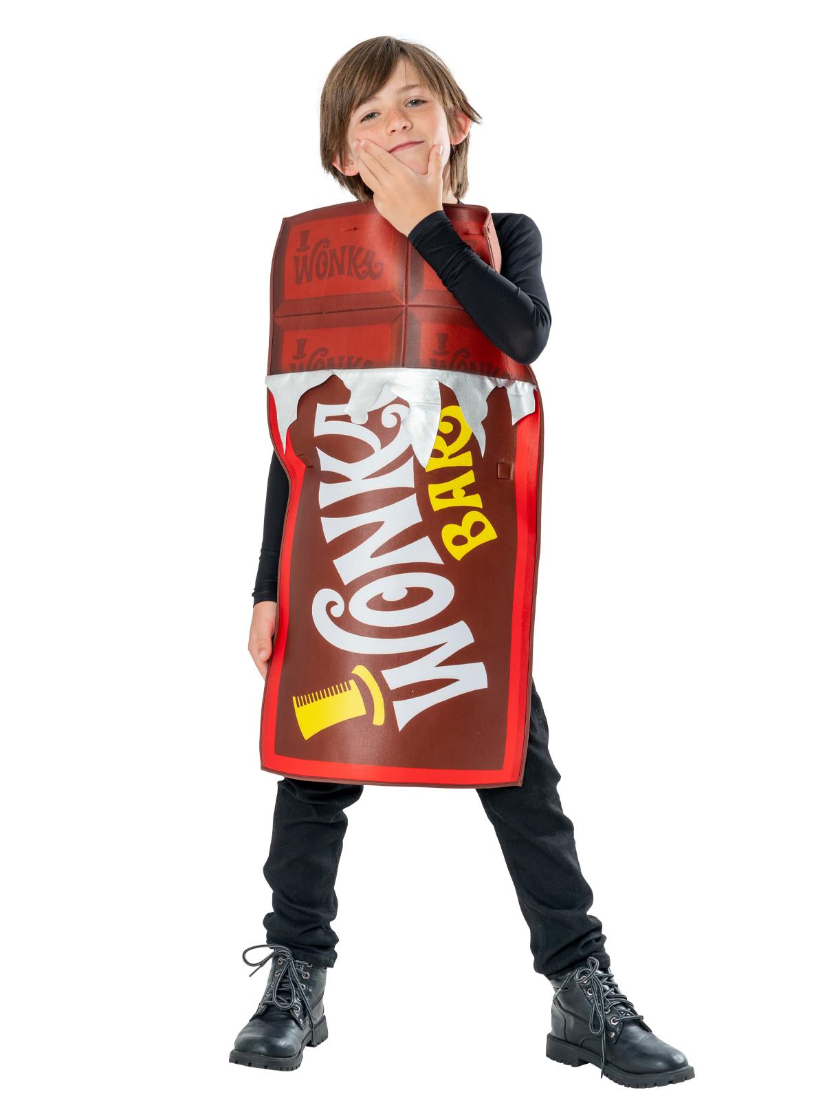 Willy Wonka and the Chocolate Factory Wonka Bar Tabard Child Costume