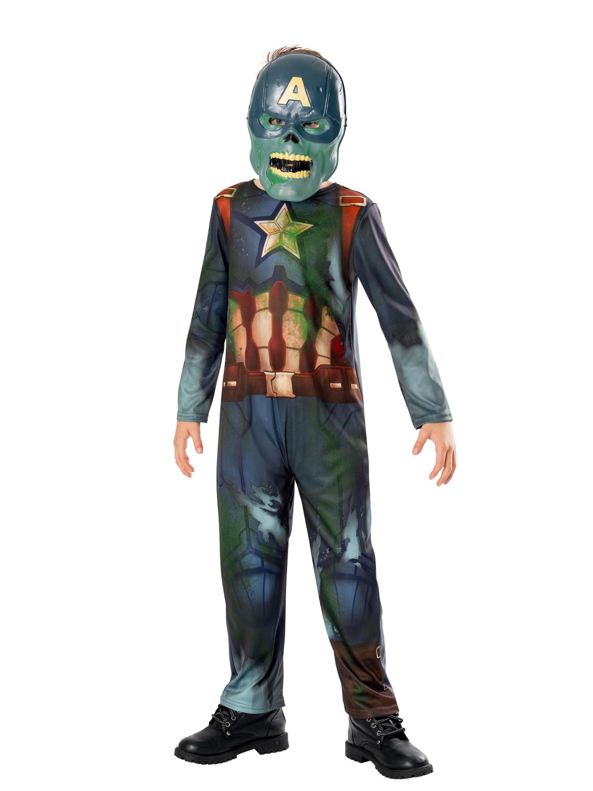 Marvel What If? Zombie Captain America Child Costume