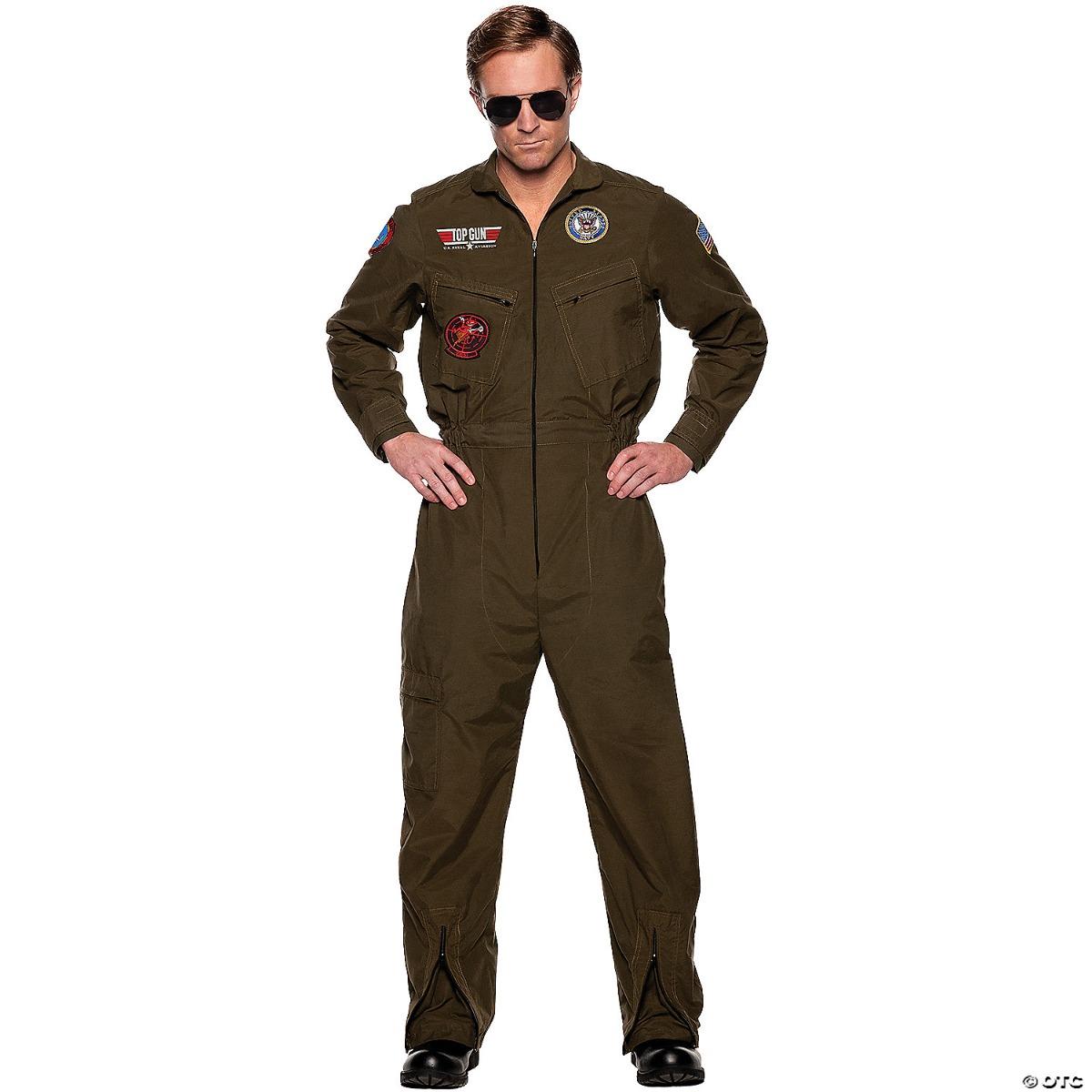 MEN'S NAVY TOPGUN PILOT JUMPST OS