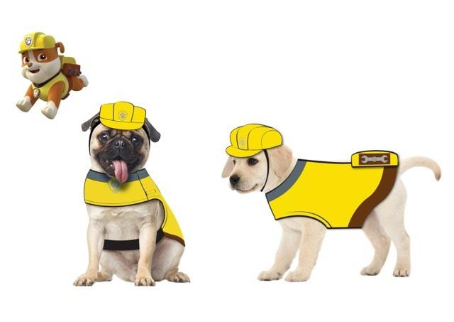 Paw Patrol Rubble Pet Costume