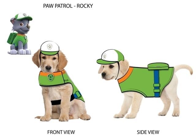 Paw Patrol Rocky Pet Costume