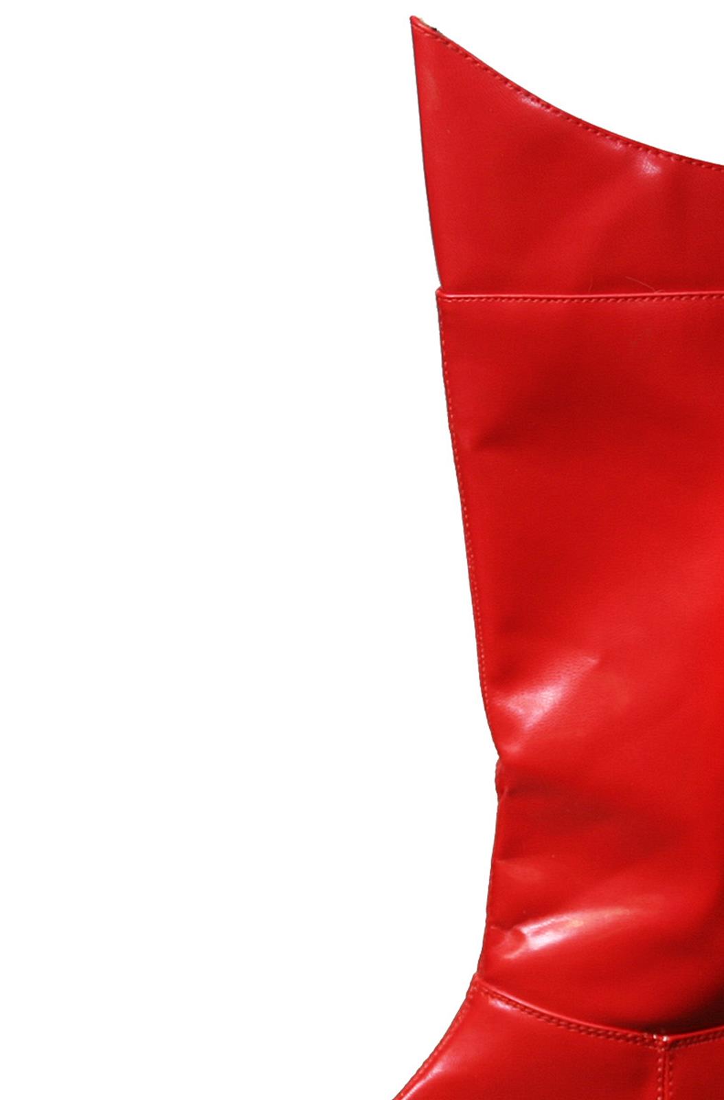 Superhero Red Adult Boots
