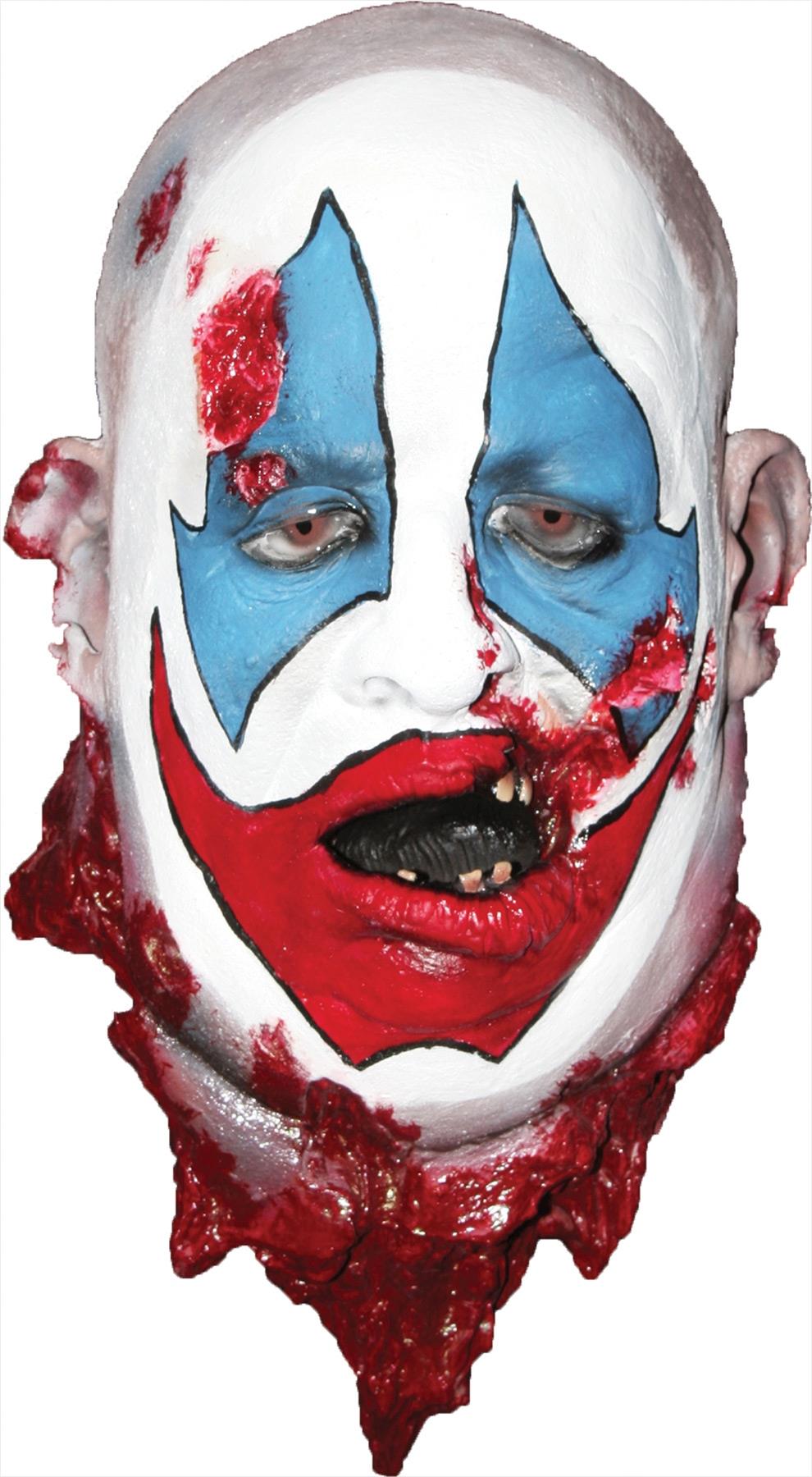 Clown Head Halloween Prop