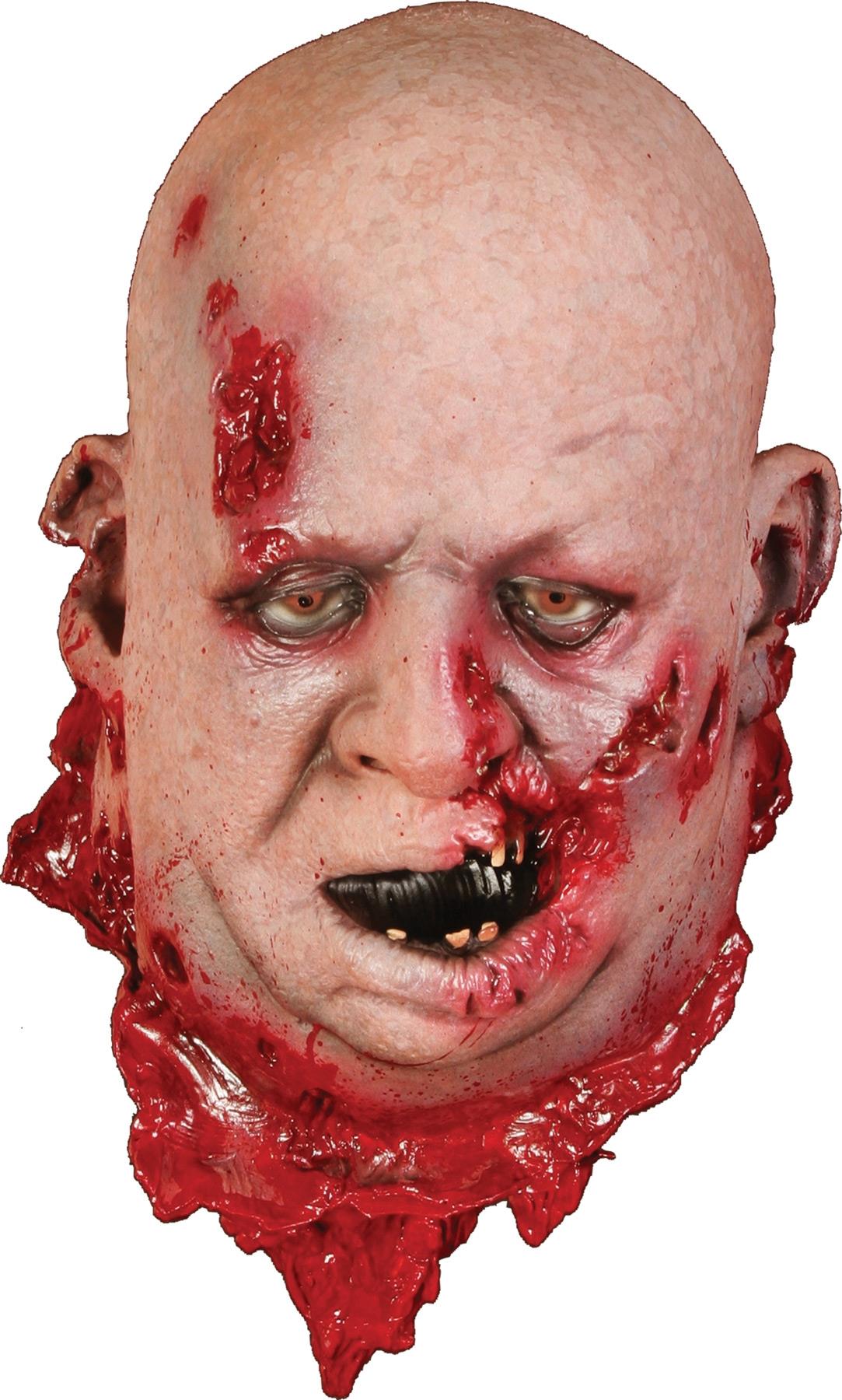 Fat Zombie Head Halloween Prop