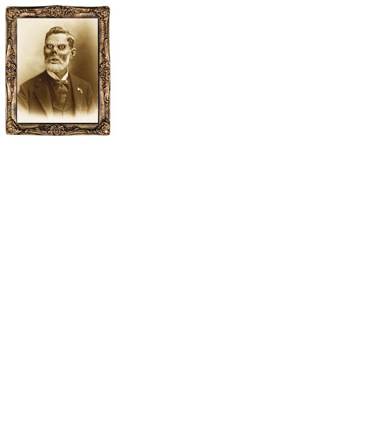 Pappy Fungus Holograph Portrait Halloween Prop