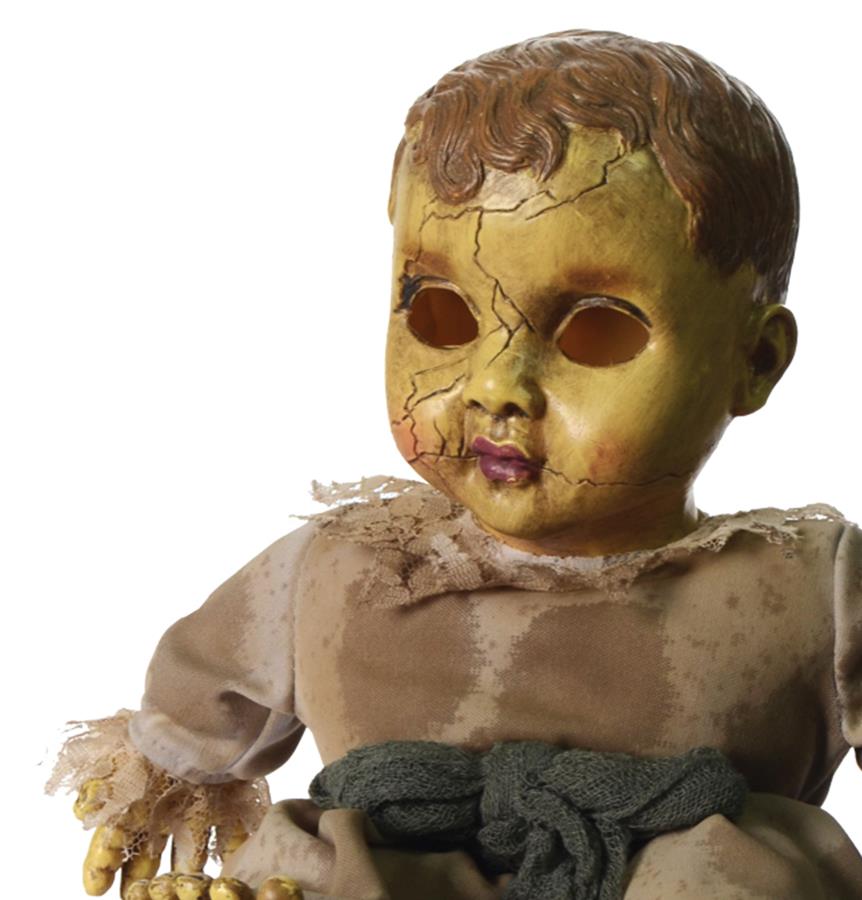 Haunted Doll With Sound Halloween Prop