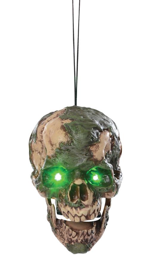 Undead Fred Hanging Head Halloween Prop