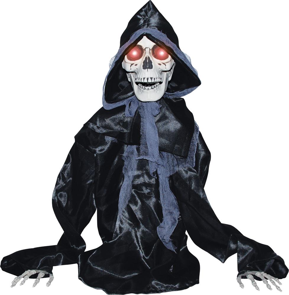 Rising Black Reaper Animated Halloween Prop