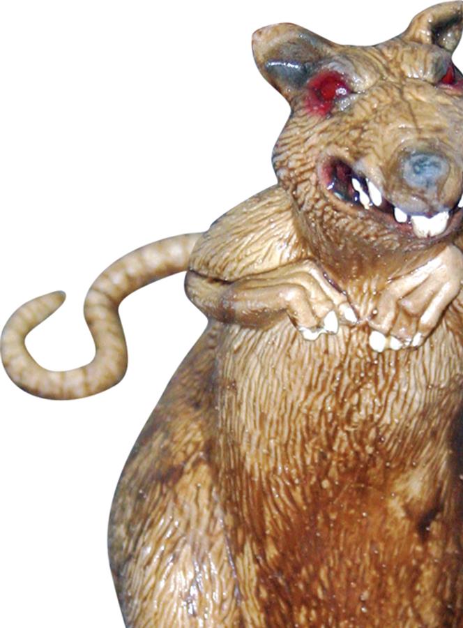 Disgusting Rat Halloween Prop