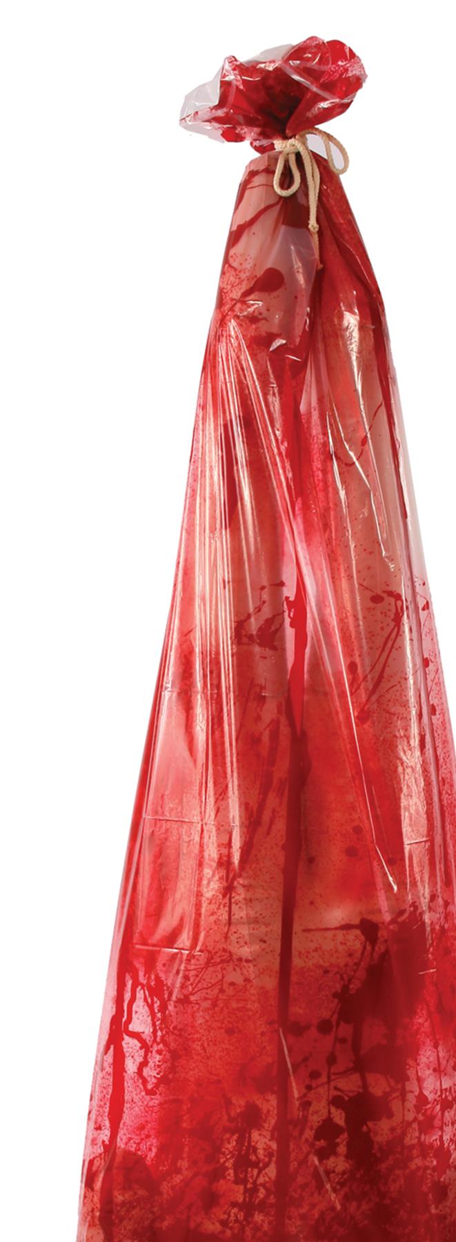 Body in Bag Bloody 72in Halloween Prop