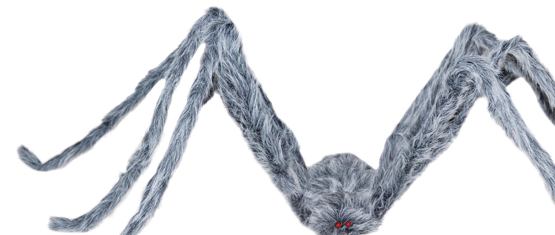 Gray Spider 90in Giant Halloween Prop