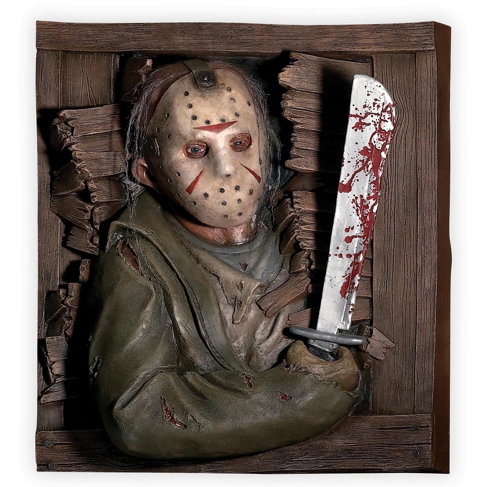 Friday the 13th Jason Voorhees 3D Wall Breaker Halloween Prop
