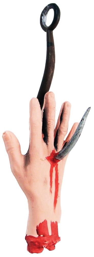 Meat Hook Hand 15in Halloween Prop