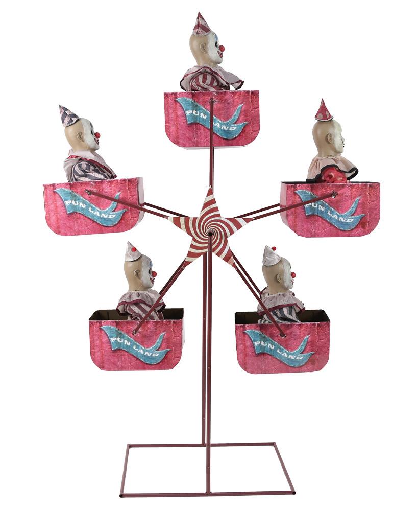 Creepy Ferris Wheel Animated Halloween Prop