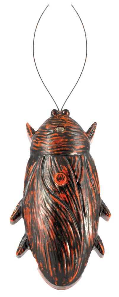 Hidden Screamer Cockroach Halloween Prop