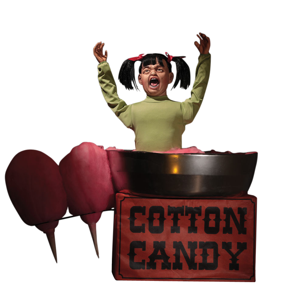 Cotton Candice Animated Halloween Prop