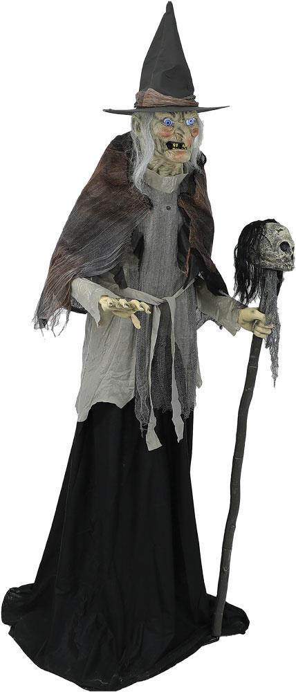 Digiteye Lunging Witch Animated Halloween Prop