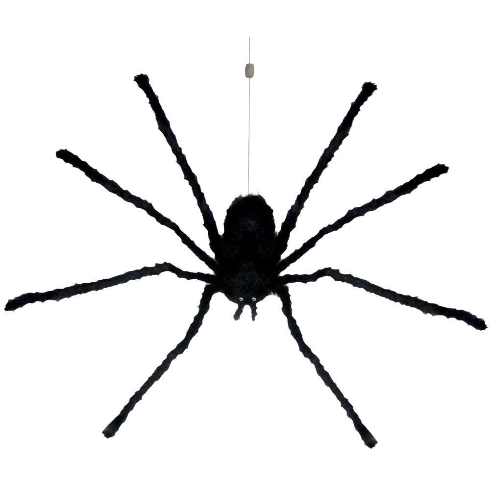 Dropping Giant Spider Animated Halloween Prop