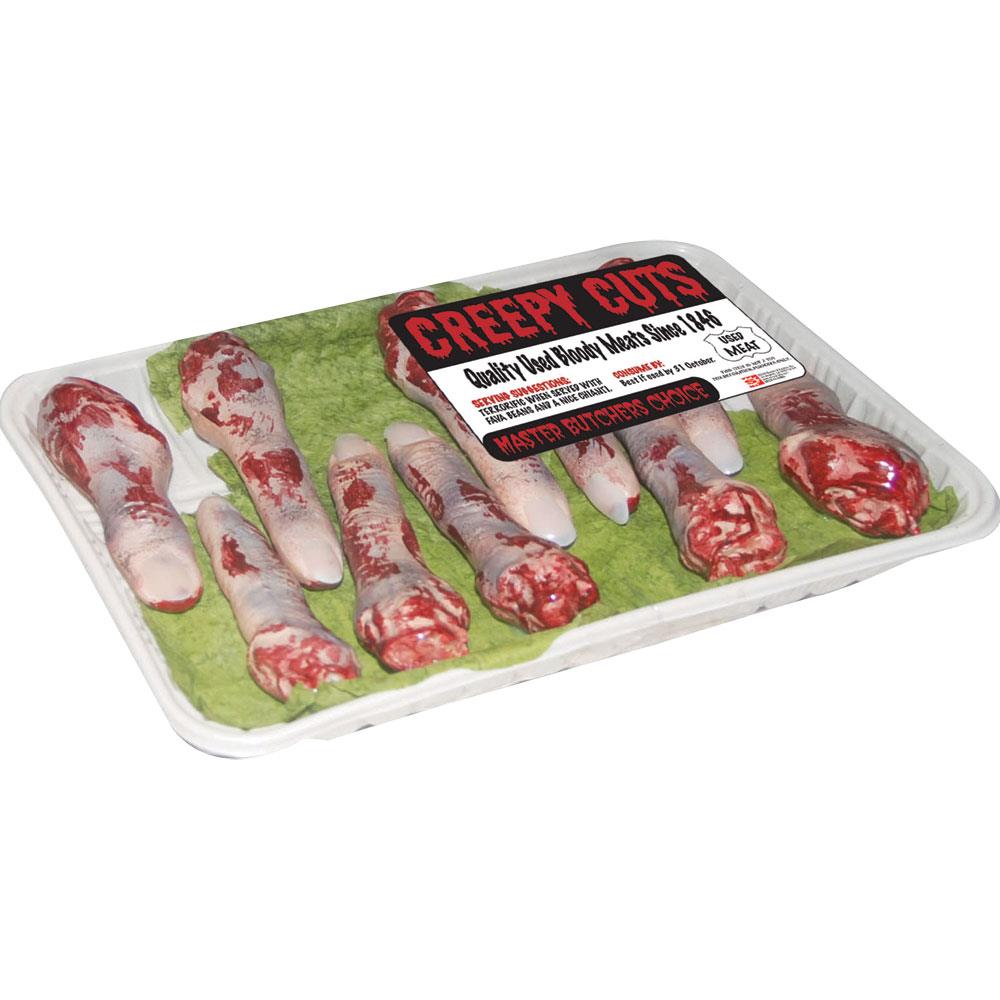 Chopped Women's Fingers Halloween Prop