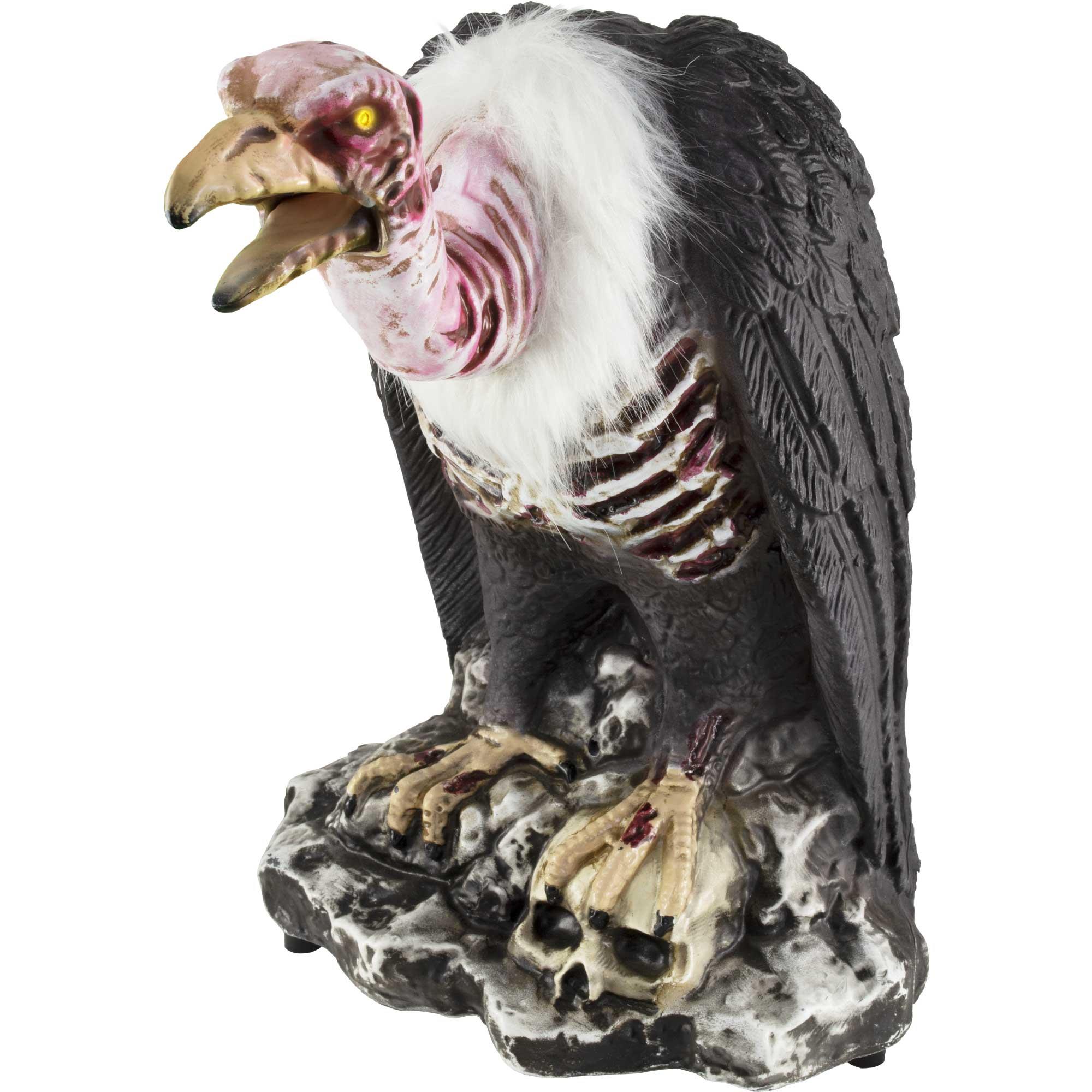 Talking Back Vulture Animated Halloween Prop