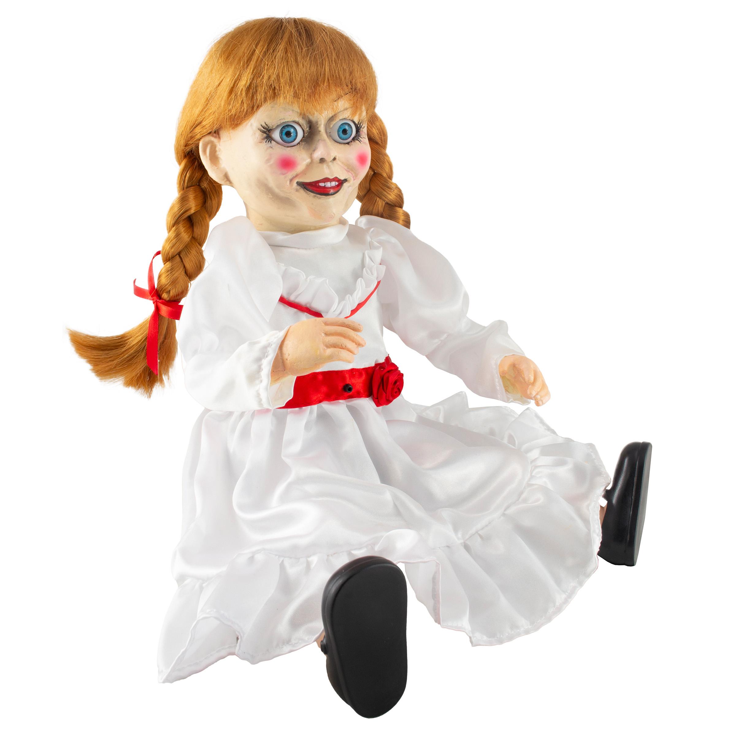 Annabelle Sitting Doll Animated Halloween Prop