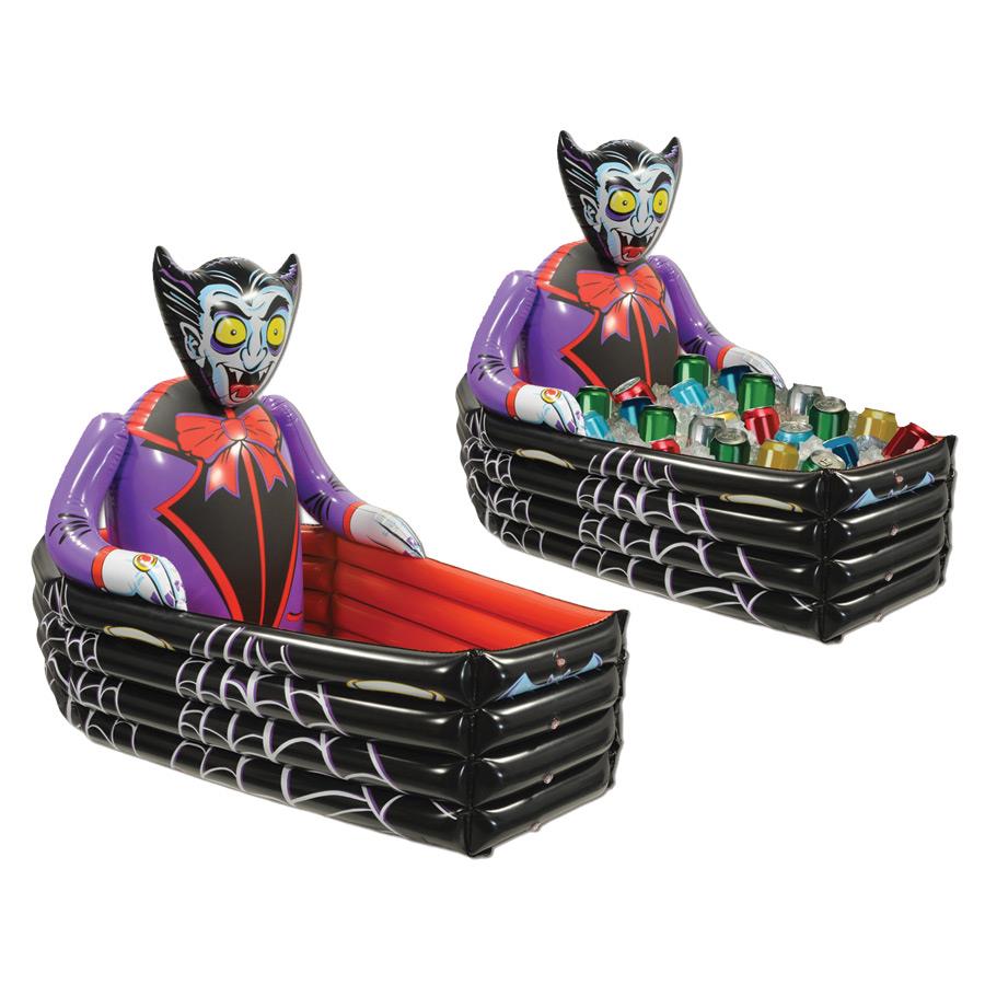 Inflatable Vampire Coffin Drinks Cooler