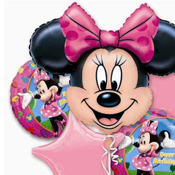 Minnie Mouse Balloon Bouquet