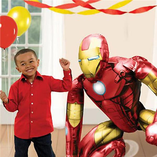 Airwalker Iron Man 93cm x 116cm Foil Balloon