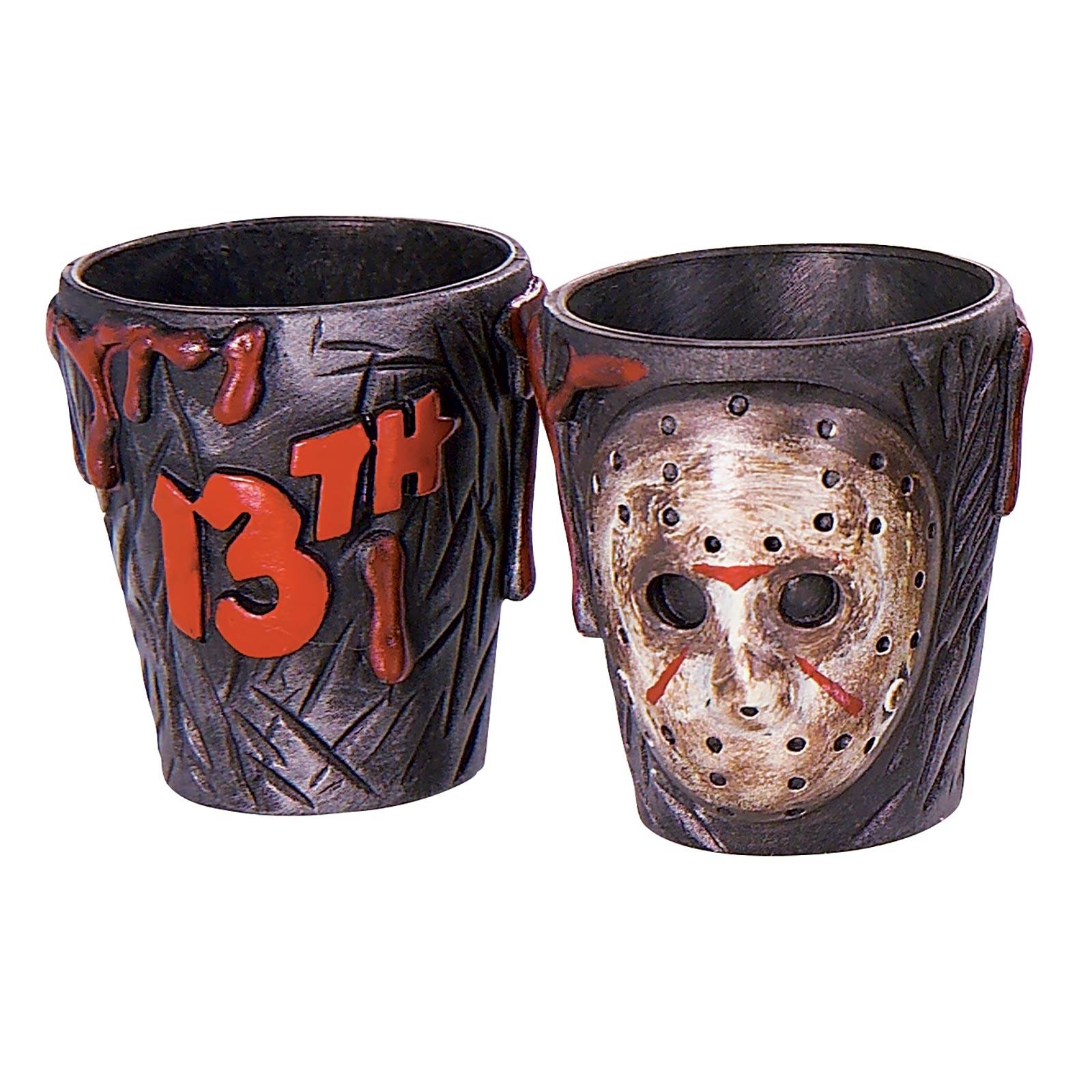 Friday the 13th Jason Shot Glasses