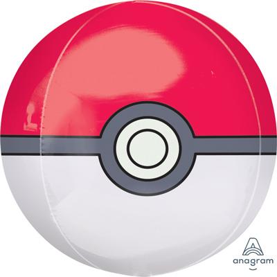 Pokemon Orbz Pokeball Foil Balloon