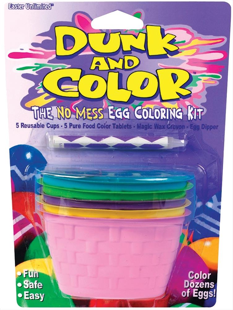 Easter Egg Dye Dunk N' Colour Cups Kit