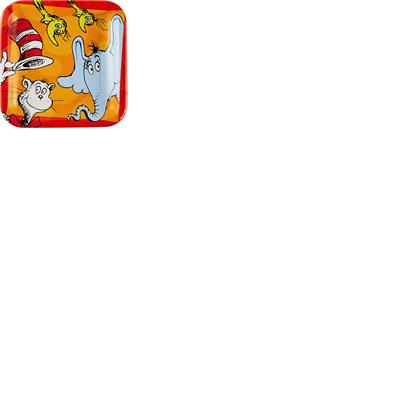 Dr. Seuss Square Paper Dinner Plates Pack of 8