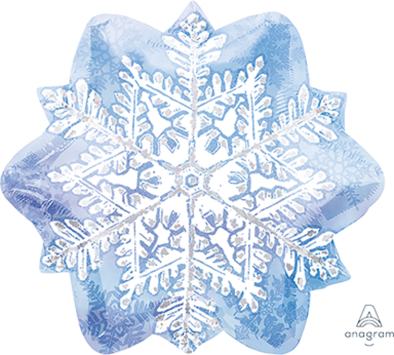 Let it Snow Junior Shape Foil Balloon