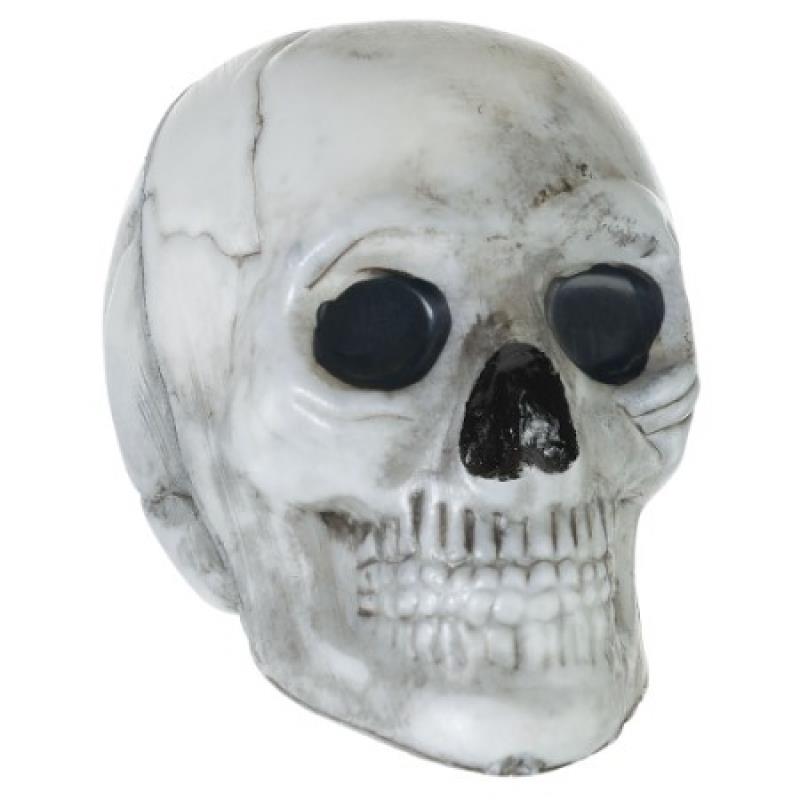 Mini Plastic Skull Halloween Props Pack of 18