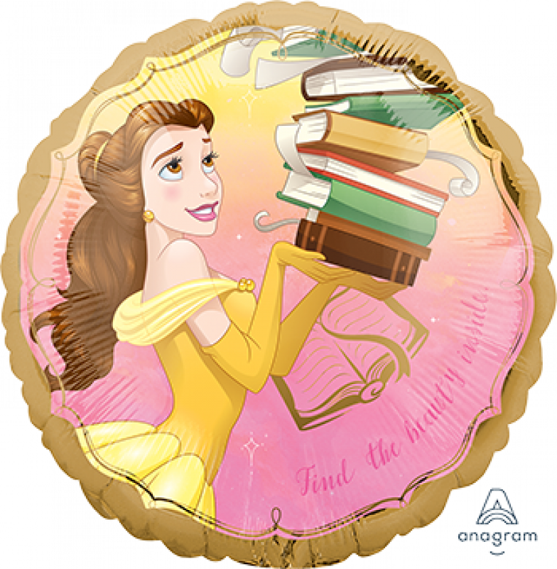 Beauty and the Beast Belle Once Upon a Time 45cm Foil Balloon